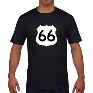 Route 66 Reflective Sign Tee